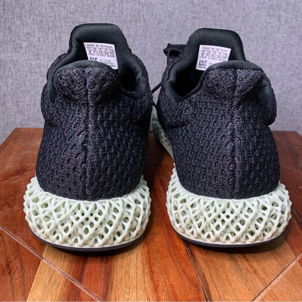 Adidas Futurecraft 4D Shoes 2020 Black Green men’s Size 8- FZ2560 - Picture 5 of 9